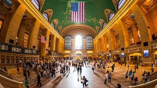 Walking Tour of Grand Central Terminal — New York City 【4K】🇺🇸 [upl. by Divine]