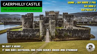 Caerphilly Castle  The Largest in Wales 2nd in Britain [upl. by Olegna929]