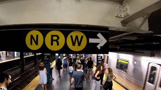 ⁴ᴷ The Busiest NYC Subway Station Times Square–42nd StreetPort Authority Bus Terminal [upl. by Arabeila]