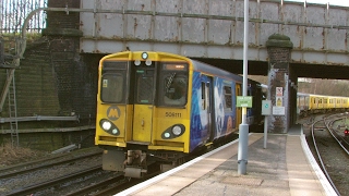 Half an Hour at 216  Birkenhead North Station 1022017  Class 507 508 terminus [upl. by Okika311]