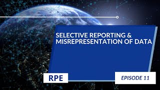 Selective Reporting amp Misrepresentation of Data  Episode 11  Research Ethics [upl. by Kitti]