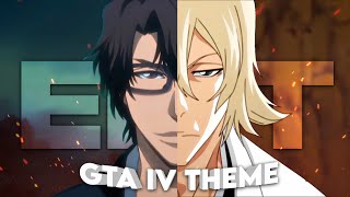 Aizen x Urahara  GTA IV Theme Edit [upl. by Niowtna52]